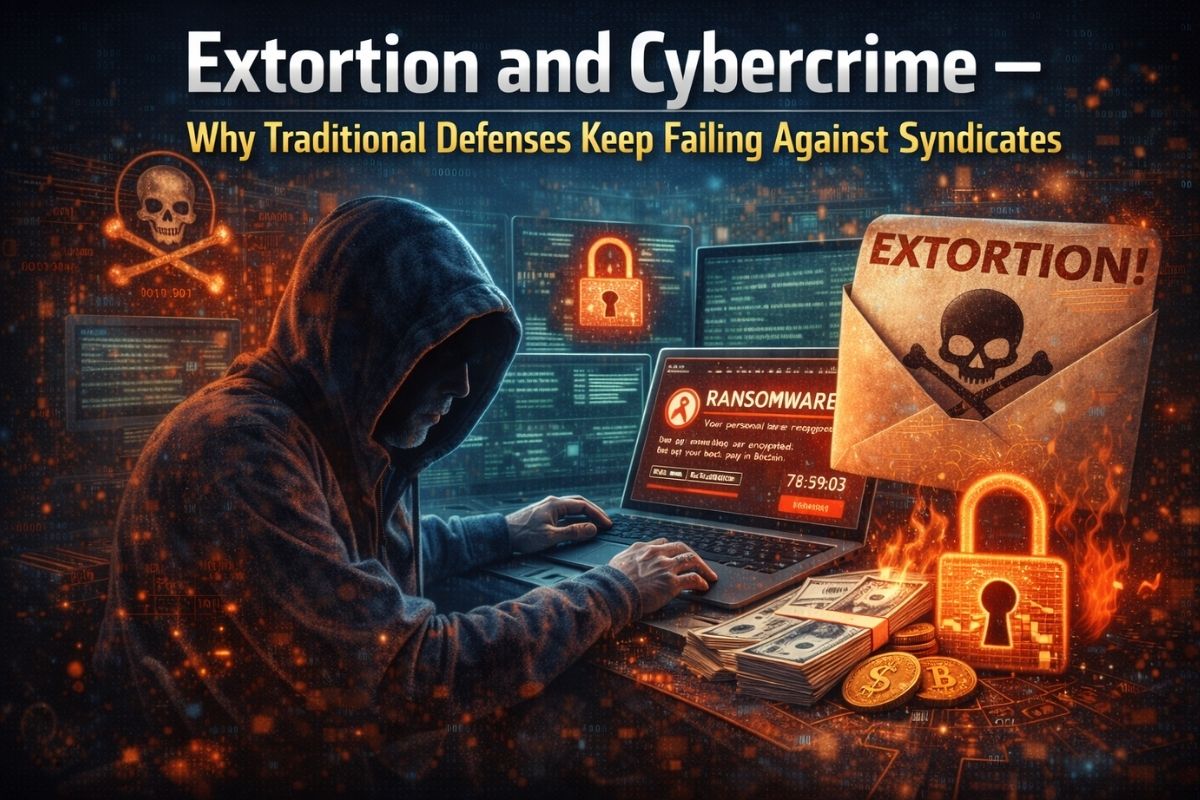Extortion Networks Extortion And Cybercrime: Why Traditional Defenses Keep Failing Against ...
