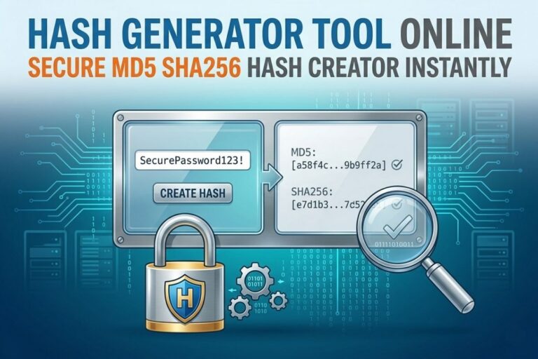 Hash Generator Tool Online