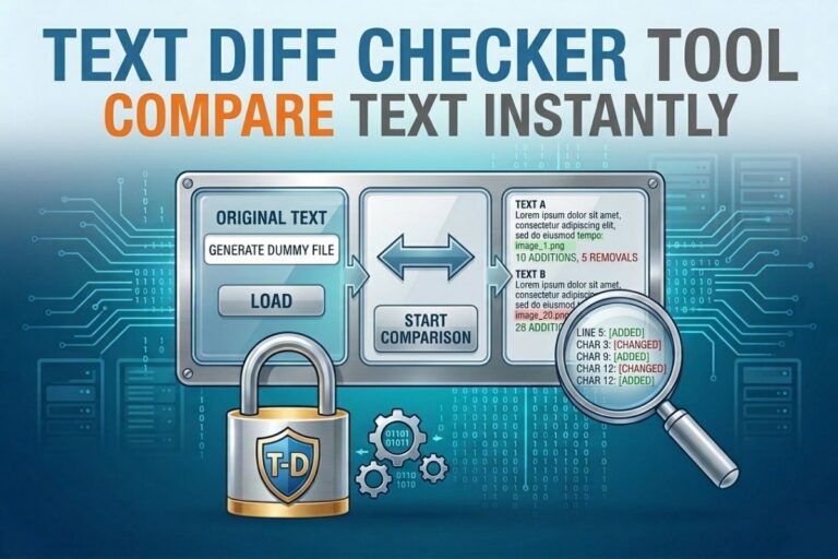 Text Diff Checker Tool