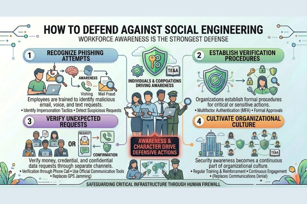 DEFEND AGAINST SOCIAL ENGINEERING