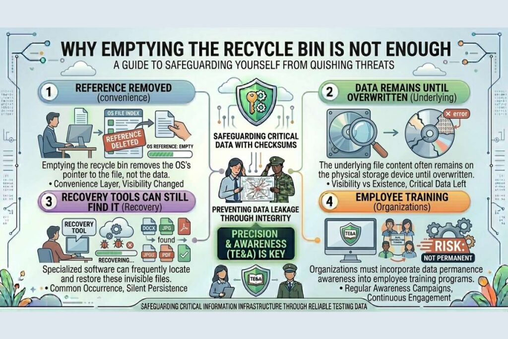 Emptying the Recycle Bin