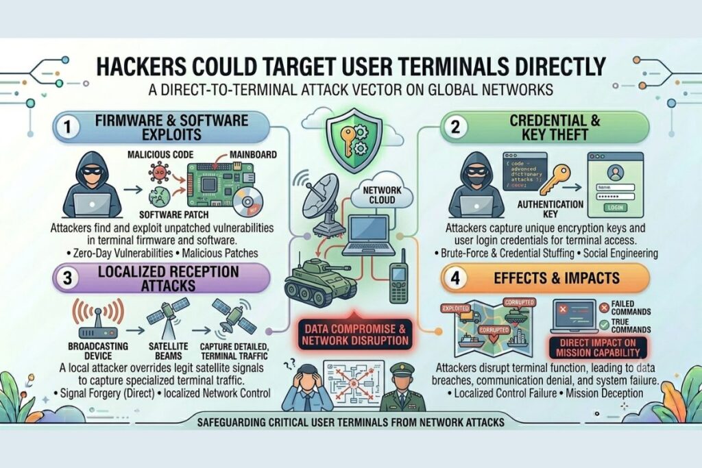 Hackers Could Target User Terminals
