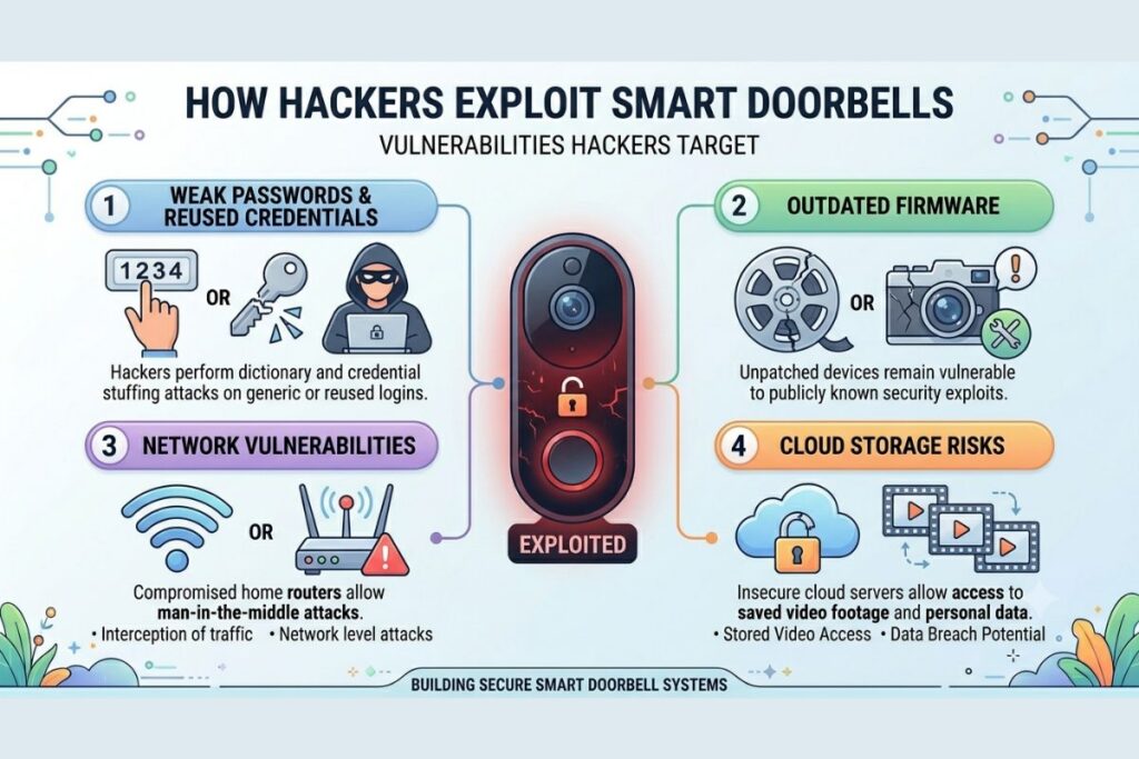 Hackers Exploit Smart Doorbells