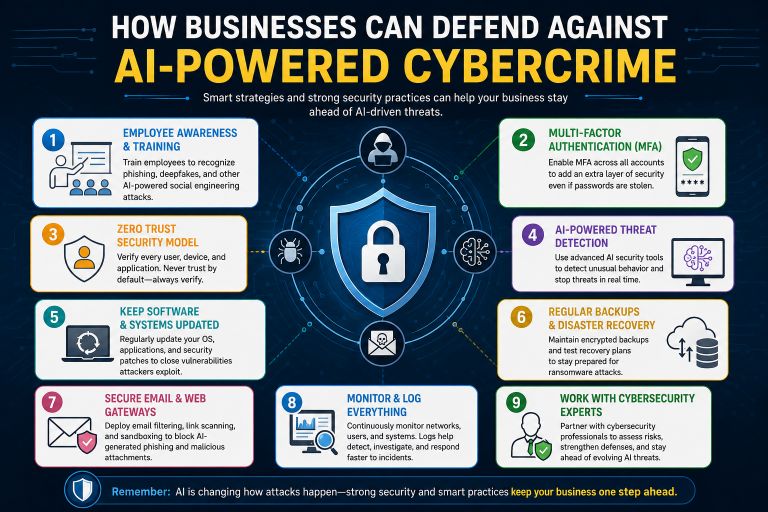 How Businesses Can Defend Against AI-Powered Cybercrime