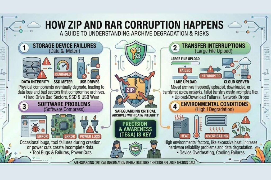 How ZIP and RAR Corruption Happens