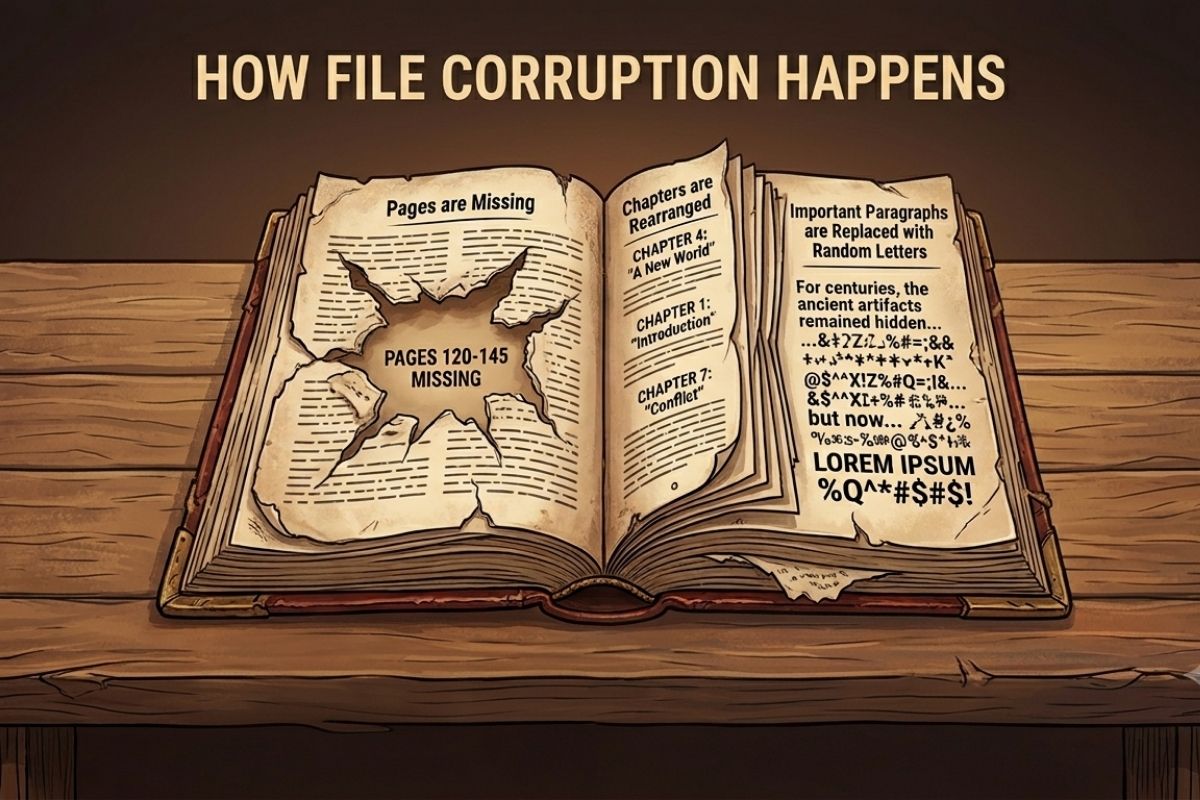 What Causes File Corruption? 15 Common Reasons Files Become Unreadable ...