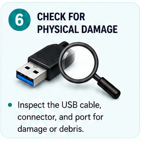 Check for Physical Damage