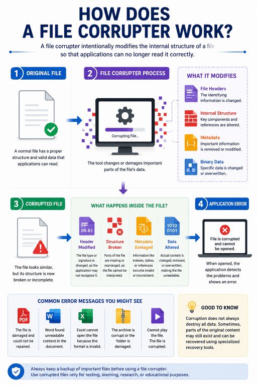 How Does a File Corrupter Work