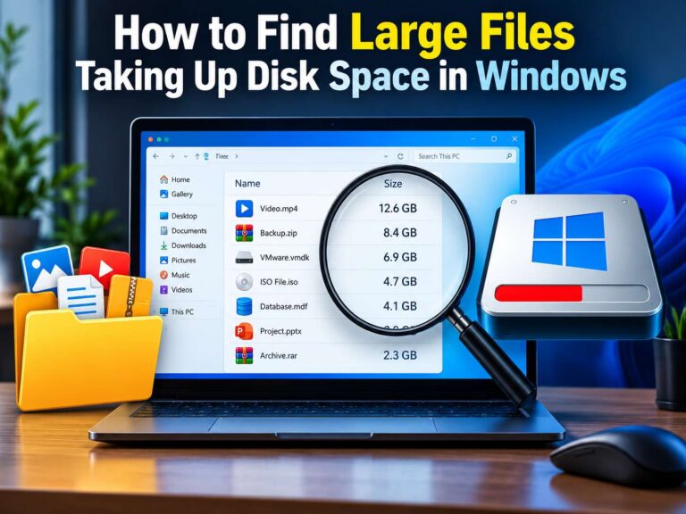 How to Find Large Files